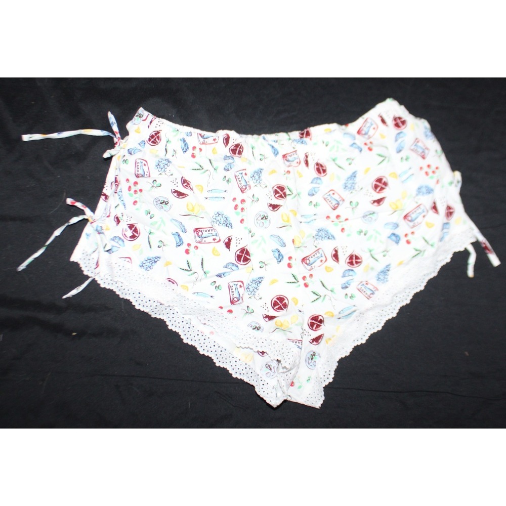 Colsie Shorts Pajamas Loungewear Fruit Size L NWT